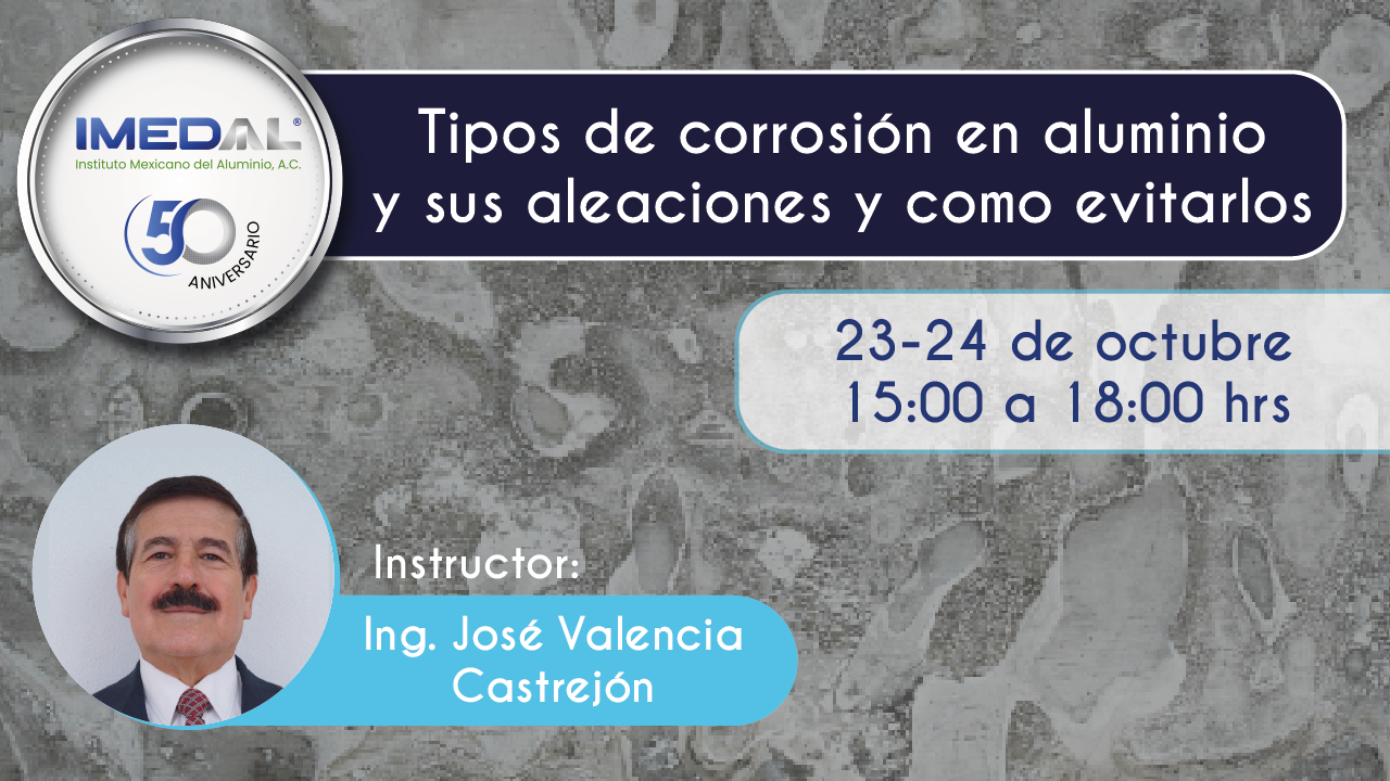 Tipos de corrosión en aluminio y sus aleaciones
